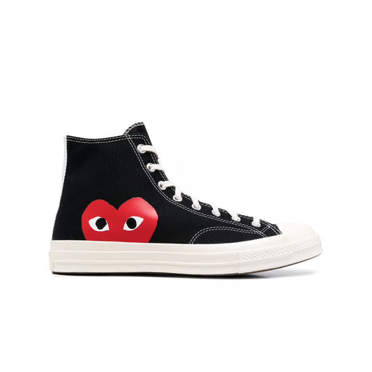Play x Converse Black Low Sneakers - SNOWKICK’S