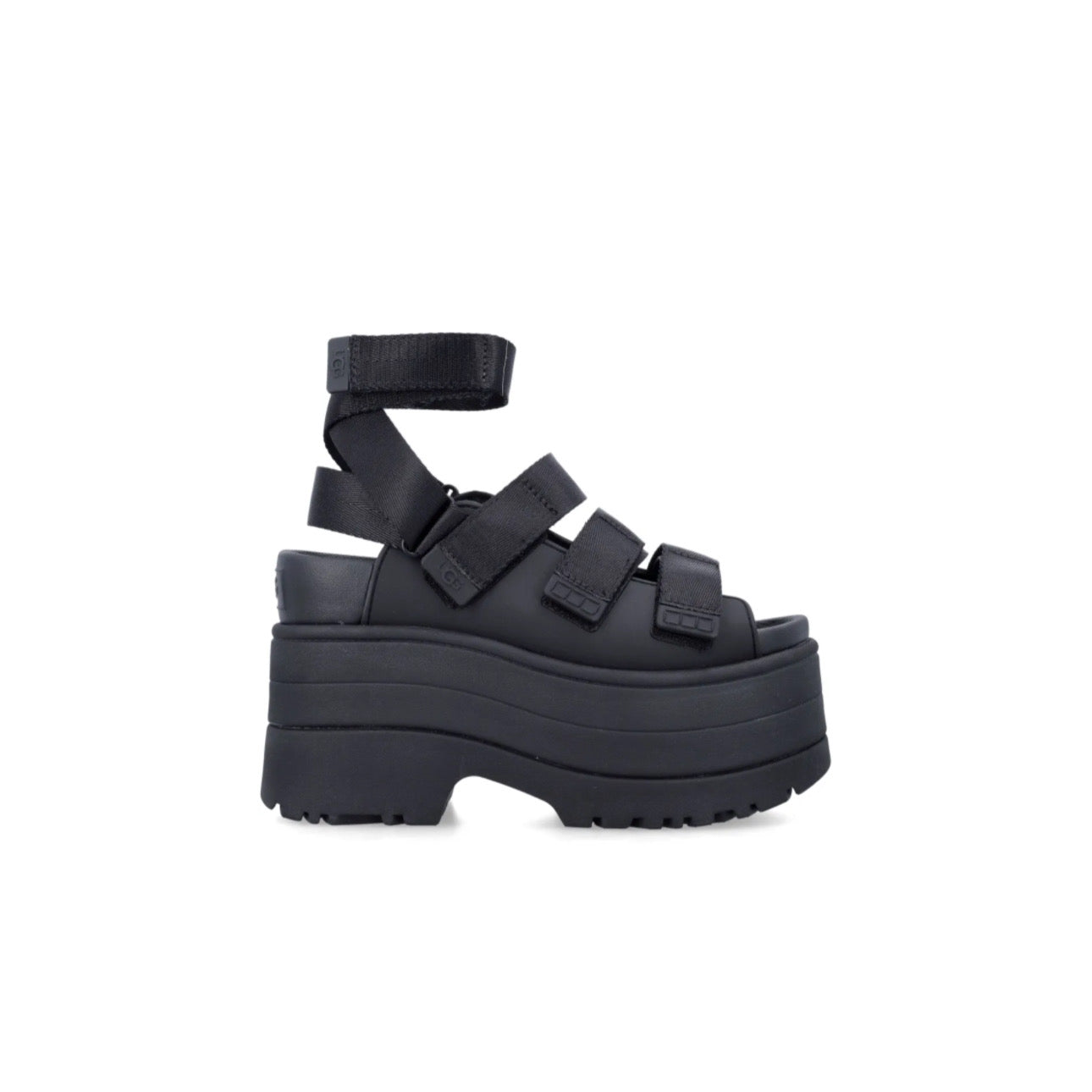 UGG Black GoldenRise Sandal | סנדלי האג
