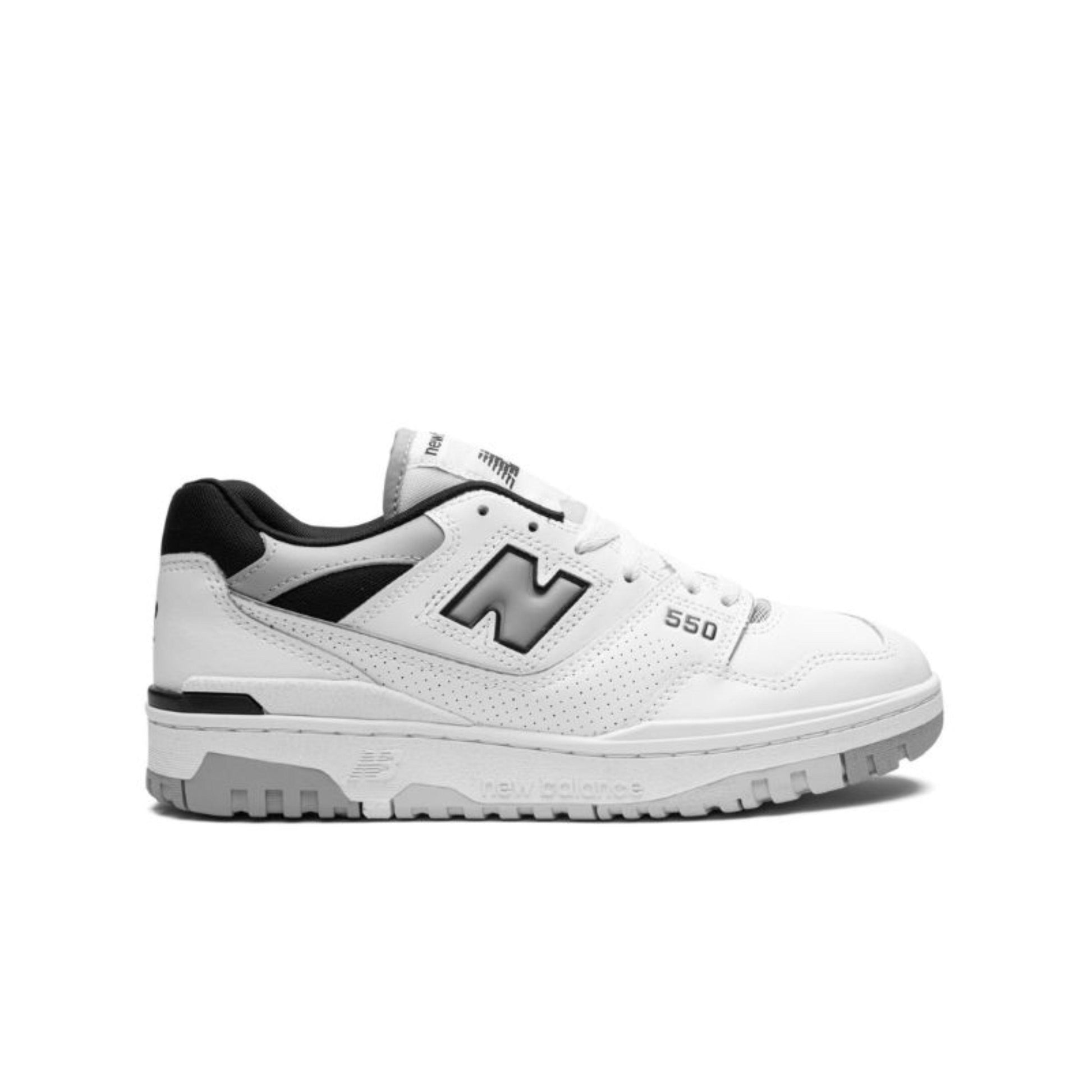 New Balance 550 "White/Grey/Black"  - ניו באלאנס - SNOWKICKS
