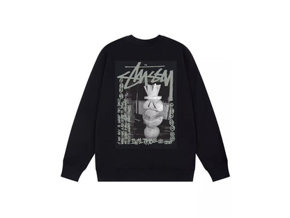 Stussy Hoodie "Tiki" - פוטר סטוסי שחור - SNOWKICK’S