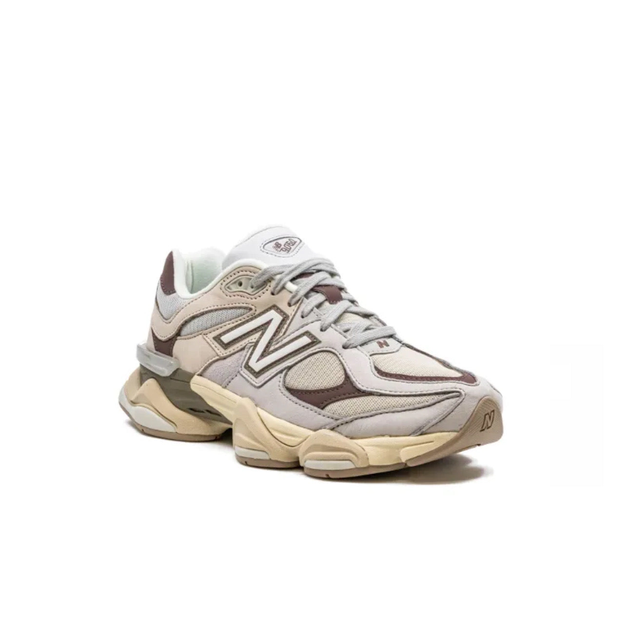 New Balance 9060 Grey Maroon Olive | ניו באלאנס