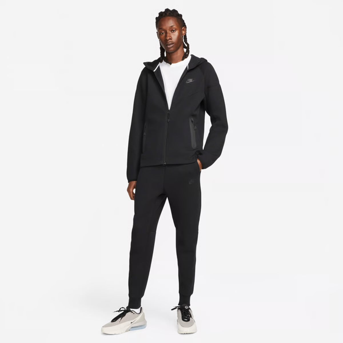 Nike Sportswear Tech Fleece Windrunner Pants - טרנינג נייק שחור - SNOWKICK’S