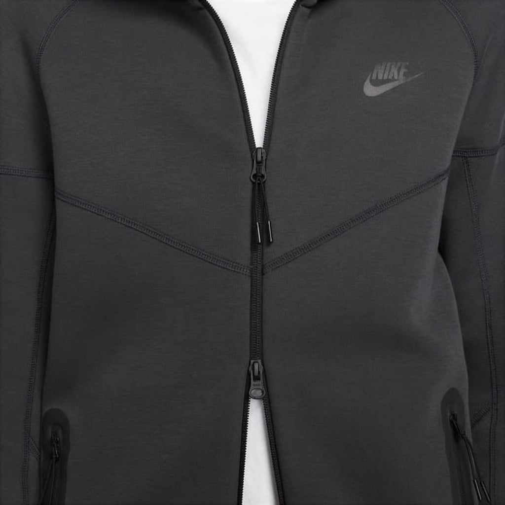 Nike Sportswear Tech Fleece Windrunner Full-Zip Hoodie - ז׳קט נייק שחור - SNOWKICK’S