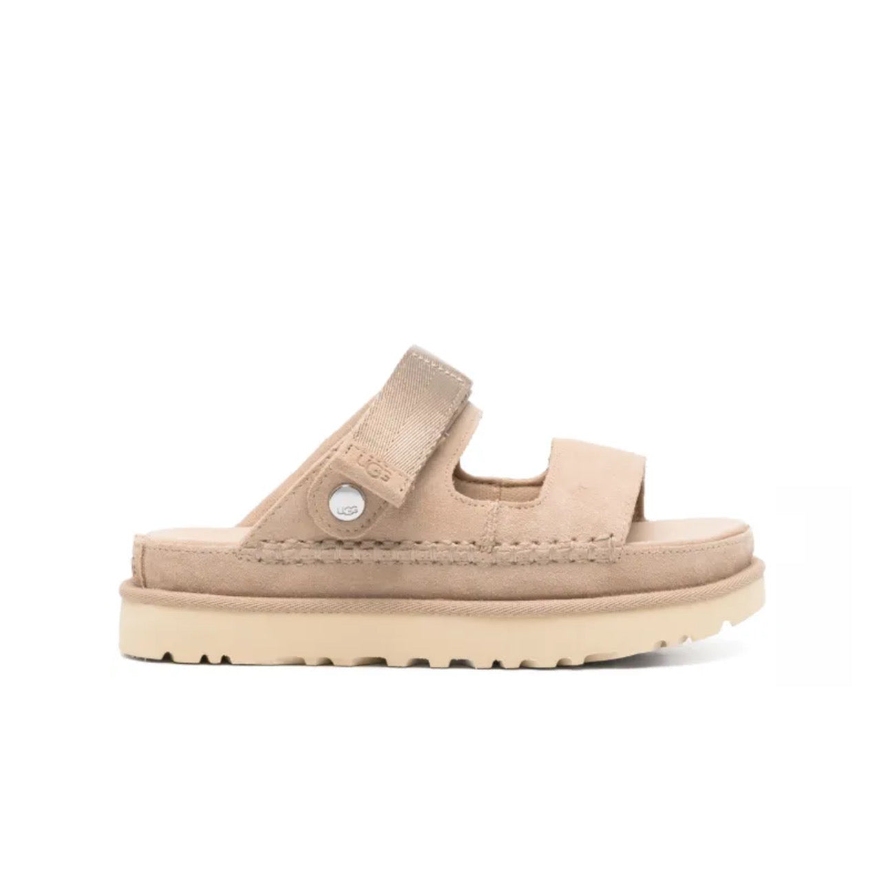 UGG Women’s Goldenstar Hi Slide Sand | סנדלי האג