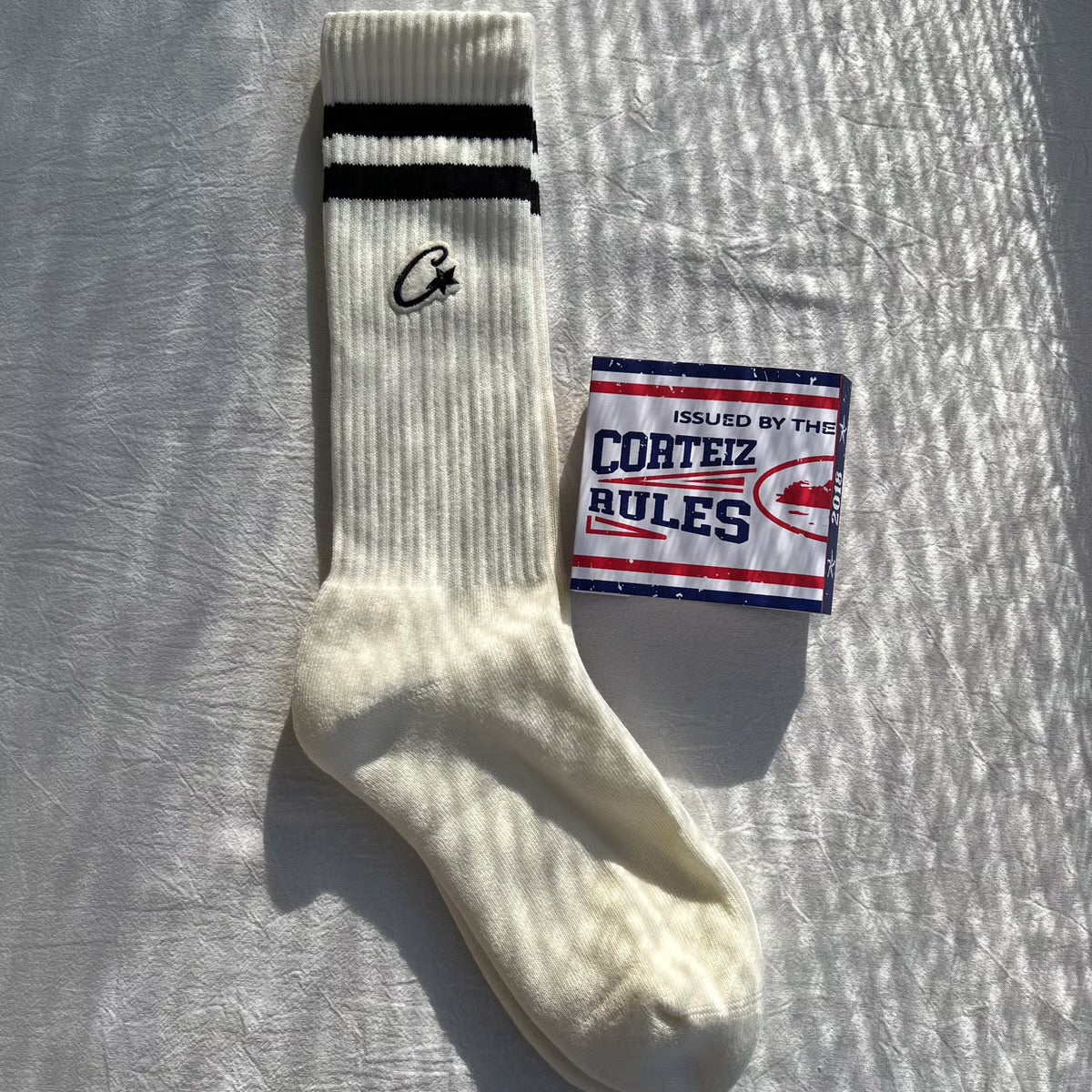 Cortiez 24FW White Socks - מארז זוג גרביים - SNOWKICK’S