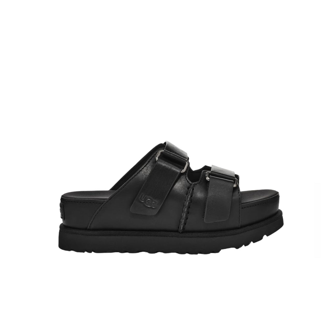 UGG Women’s Goldenstar Hi Slide Black | סנדלי האג