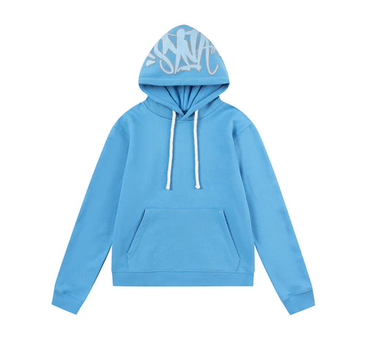 Syna World Classic Pullover Hoodie - פוטר סיינה וורלד כחול
