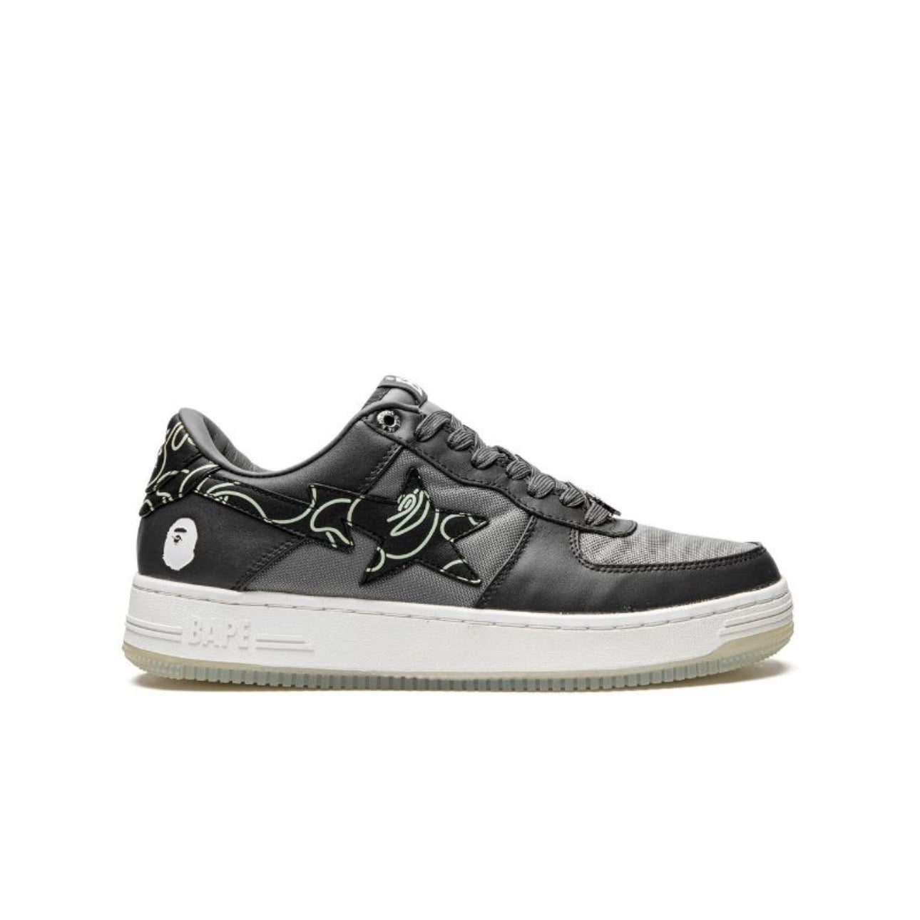 Bape Sta #1 M2 "Charcoal" sneakers - נעלי בייפ - SNOWKICK’S