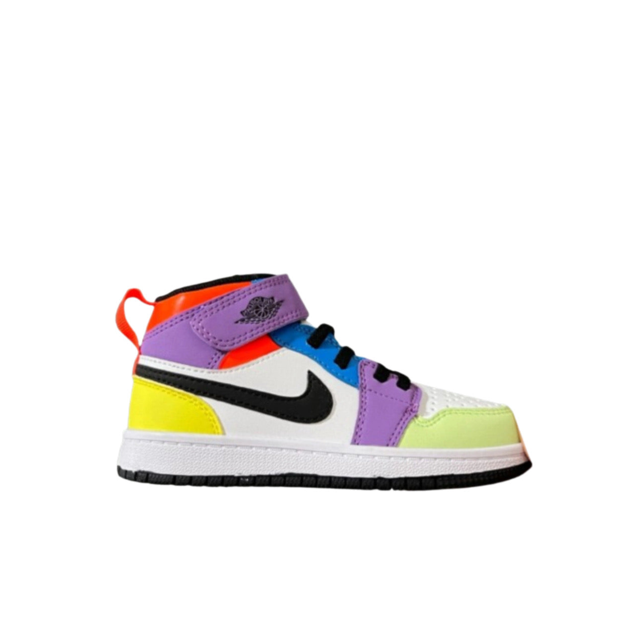 Air Jordan 1 High Top Velcro Kids Multi Shade | אייר ג'ורדן ילדים