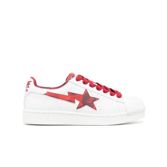Bape Skull STA leather sneakers - נעלי בייפ - SNOWKICK’S