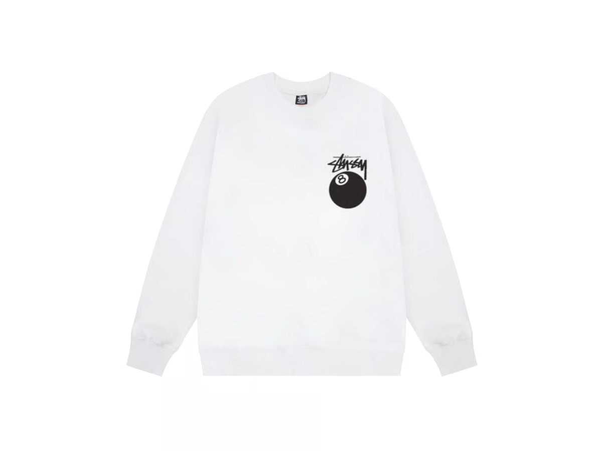 Stussy Classic Hoodie - פוטר סטוסי לבן - SNOWKICK’S