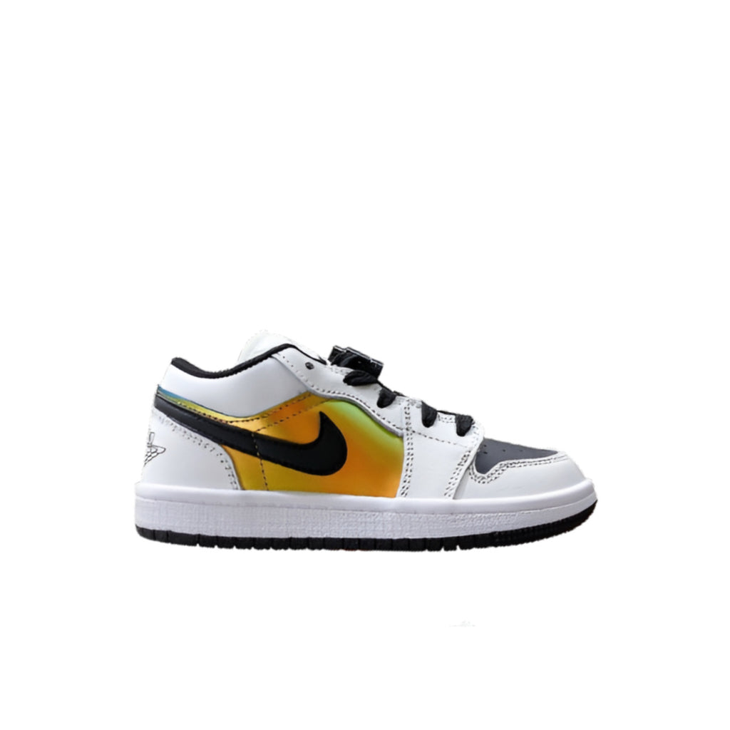 Air Jordan 1 low Top Elastic Buckle Kids Golden White | אייר ג'ורדן ילדים