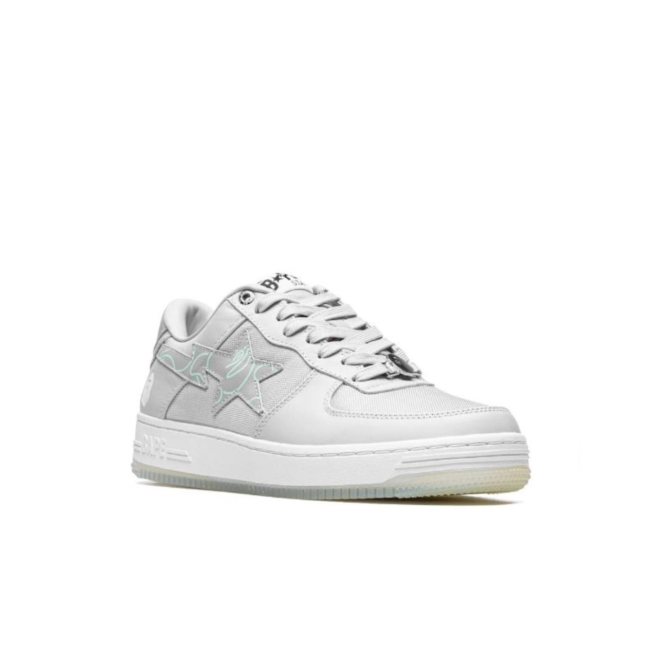 Bape Sta "Text Code Camo - Grey" sneakers - נעלי בייפ - SNOWKICK’S