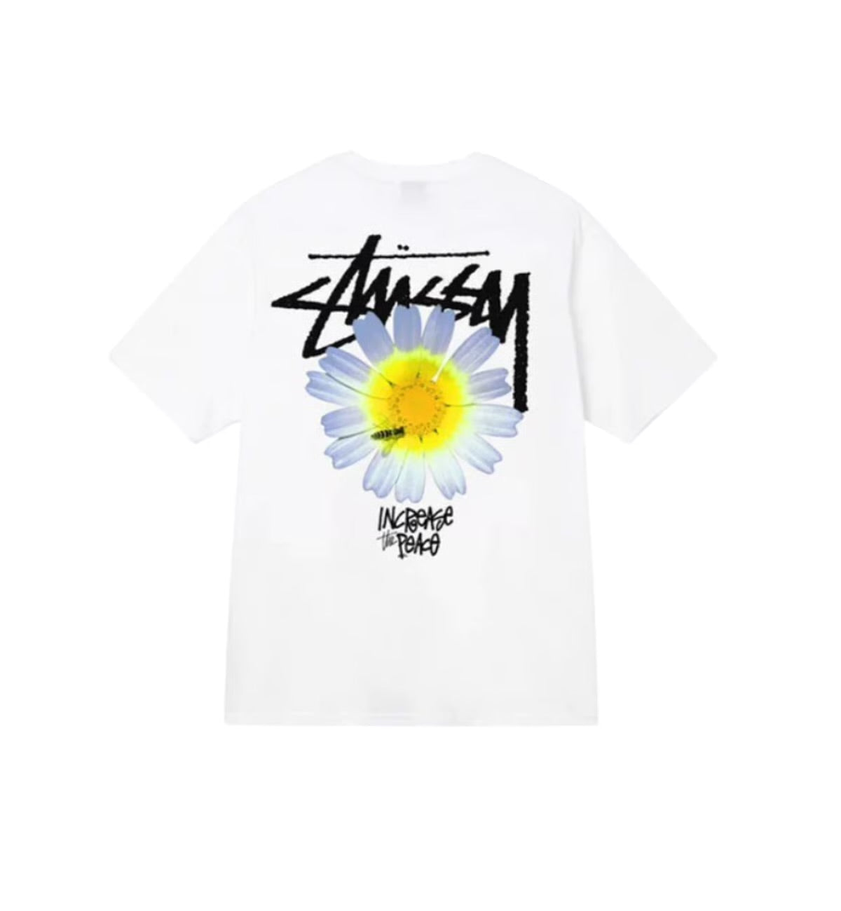 Stussy ITP Flower T-Shirt -  חולצת סטוסי לבנה - SNOWKICK’S