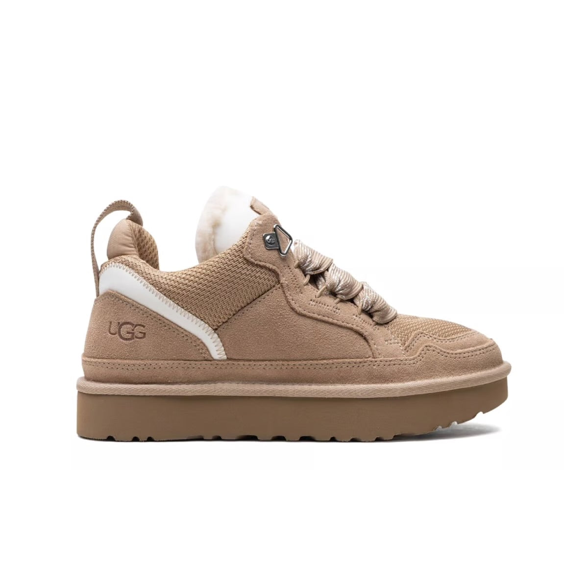 UGG Lowmel suede high-top sneakers - נעלי האג - SnowKicks
Front View 