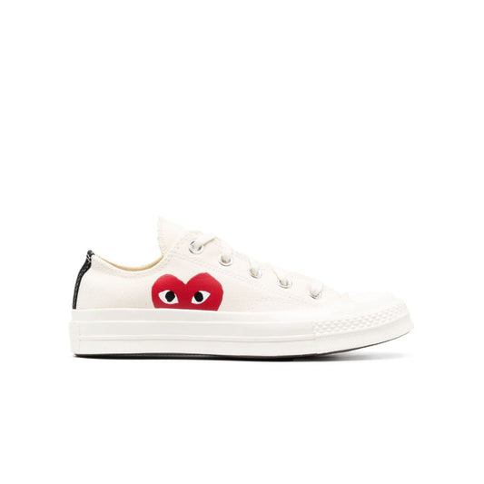 Play x Converse White Low Sneakers - SNOWKICK’S