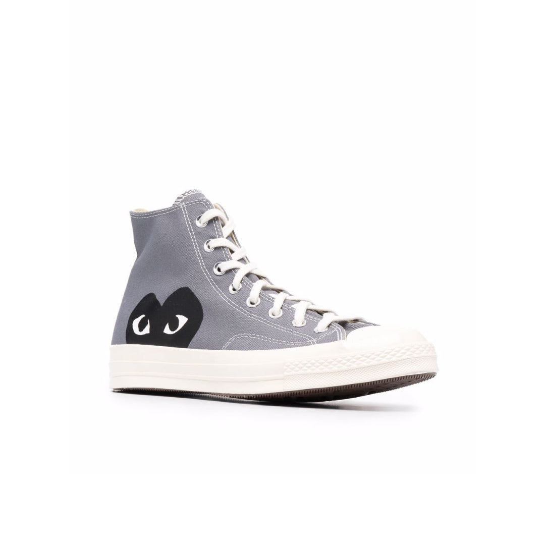 Play x Converse Gray High Sneakers - SNOWKICK’S