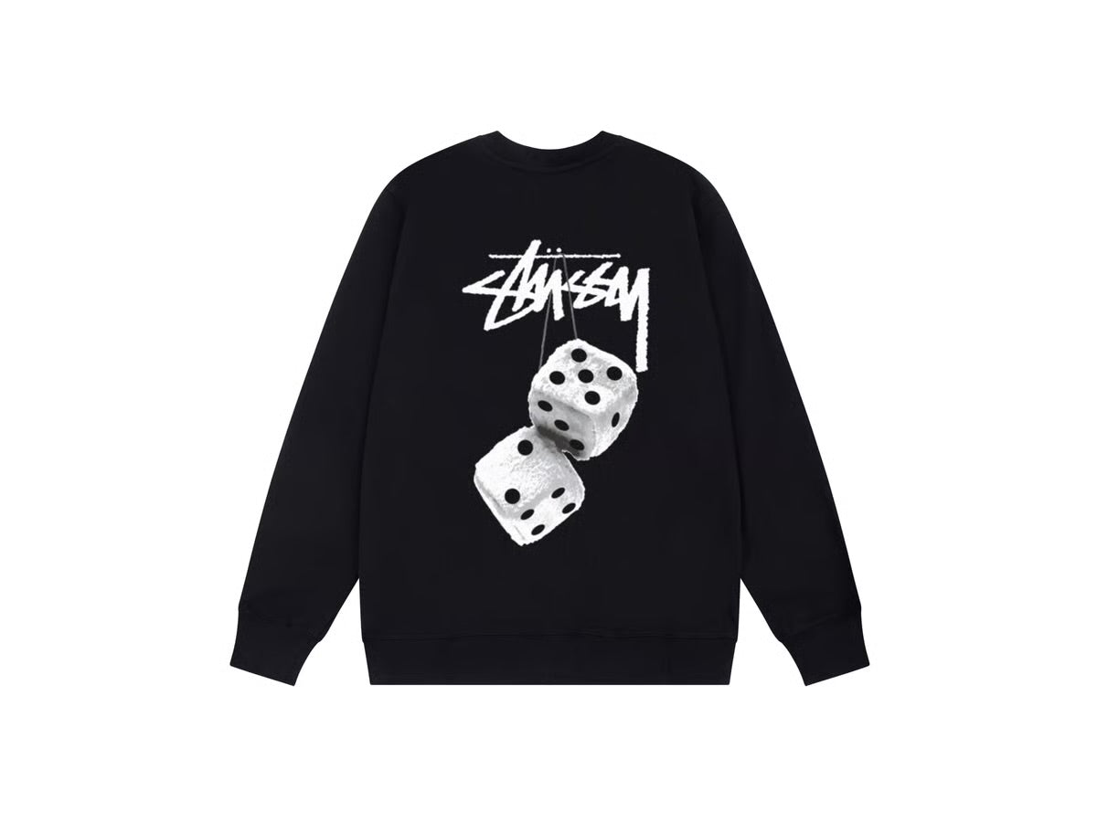 Stussy Hoodie - פוטר סטוסי שחור - SNOWKICK’S