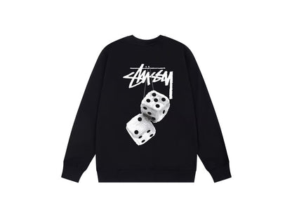 Stussy Hoodie - פוטר סטוסי שחור - SNOWKICK’S