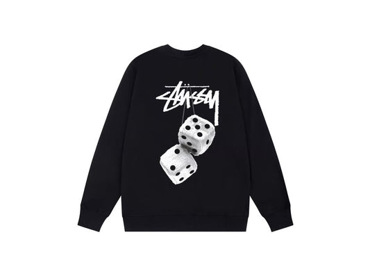 Stussy Hoodie - פוטר סטוסי שחור - SNOWKICK’S