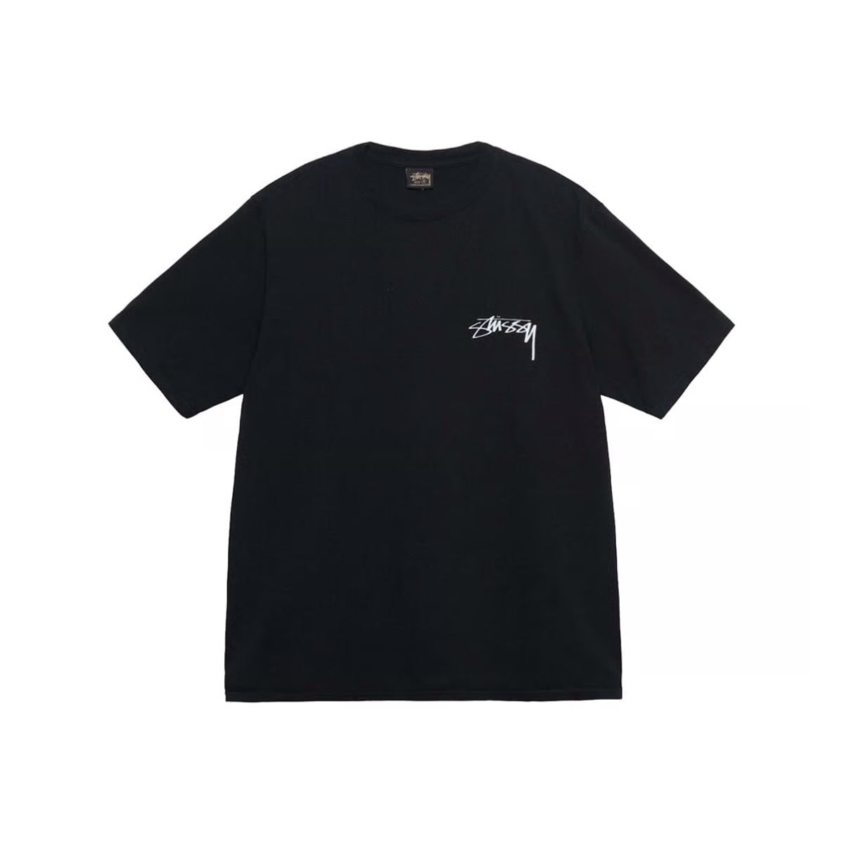 Stussy Our Legacy Dot Pigment Dyed Tee - חולצת סטוסי שחורה - SNOWKICK’S
