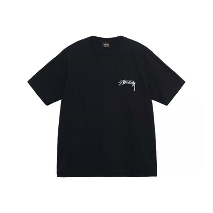 Stussy Our Legacy Dot Pigment Dyed Tee - חולצת סטוסי שחורה - SNOWKICK’S