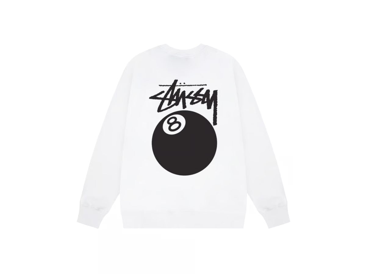 Stussy Classic Hoodie - פוטר סטוסי לבן - SNOWKICK’S