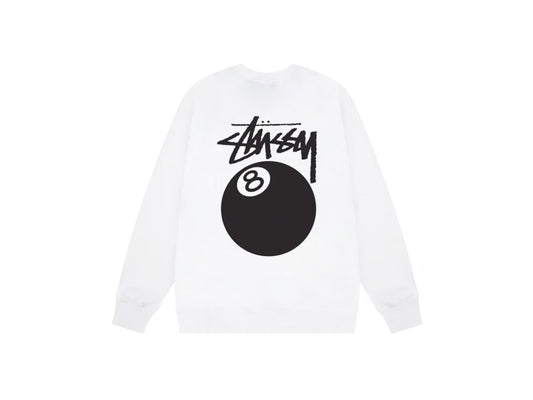 Stussy Classic Hoodie - פוטר סטוסי לבן - SNOWKICK’S