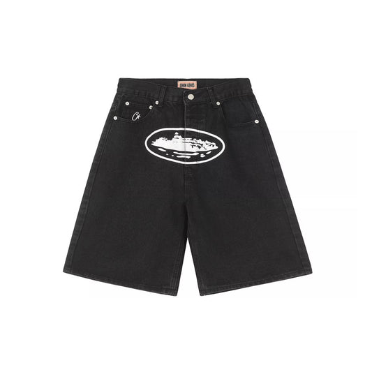 Corteiz Black Jorts - ג'ורטס שחור קורטיז - SNOWKICK’S