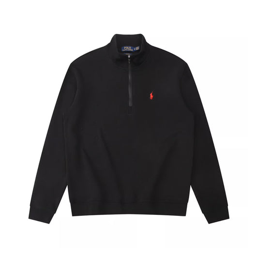 Polo Black Zipp Up Sweater - פולו ראלף לורן - SNOWKICK’S