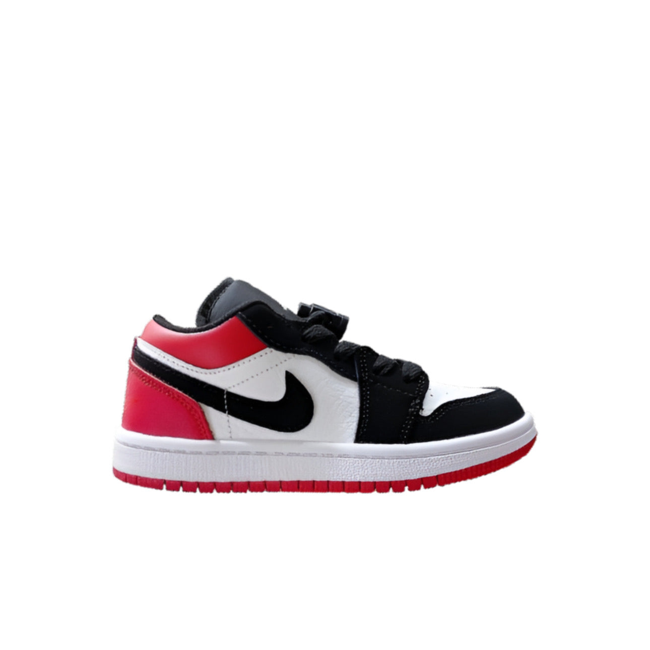 Air Jordan 1 low Top Elastic Buckle Kids White Red Shade | אייר ג'ורדן ילדים