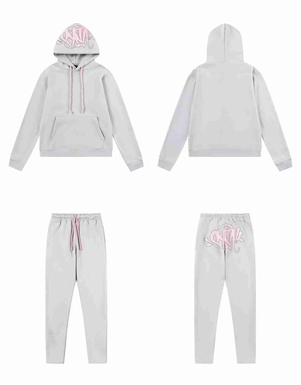 BIXPAK Syna World Tracksuit Gray - חליפת סיינה וורלד אפורה