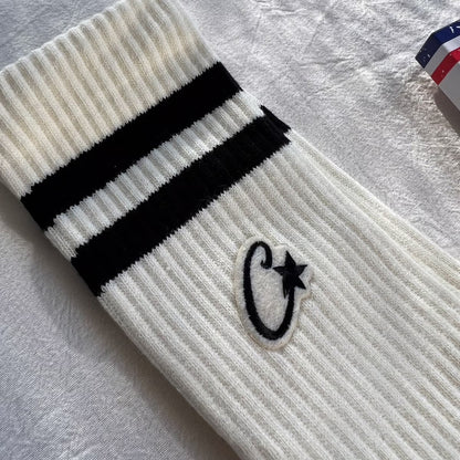 Cortiez 24FW White Socks - מארז זוג גרביים - SNOWKICK’S