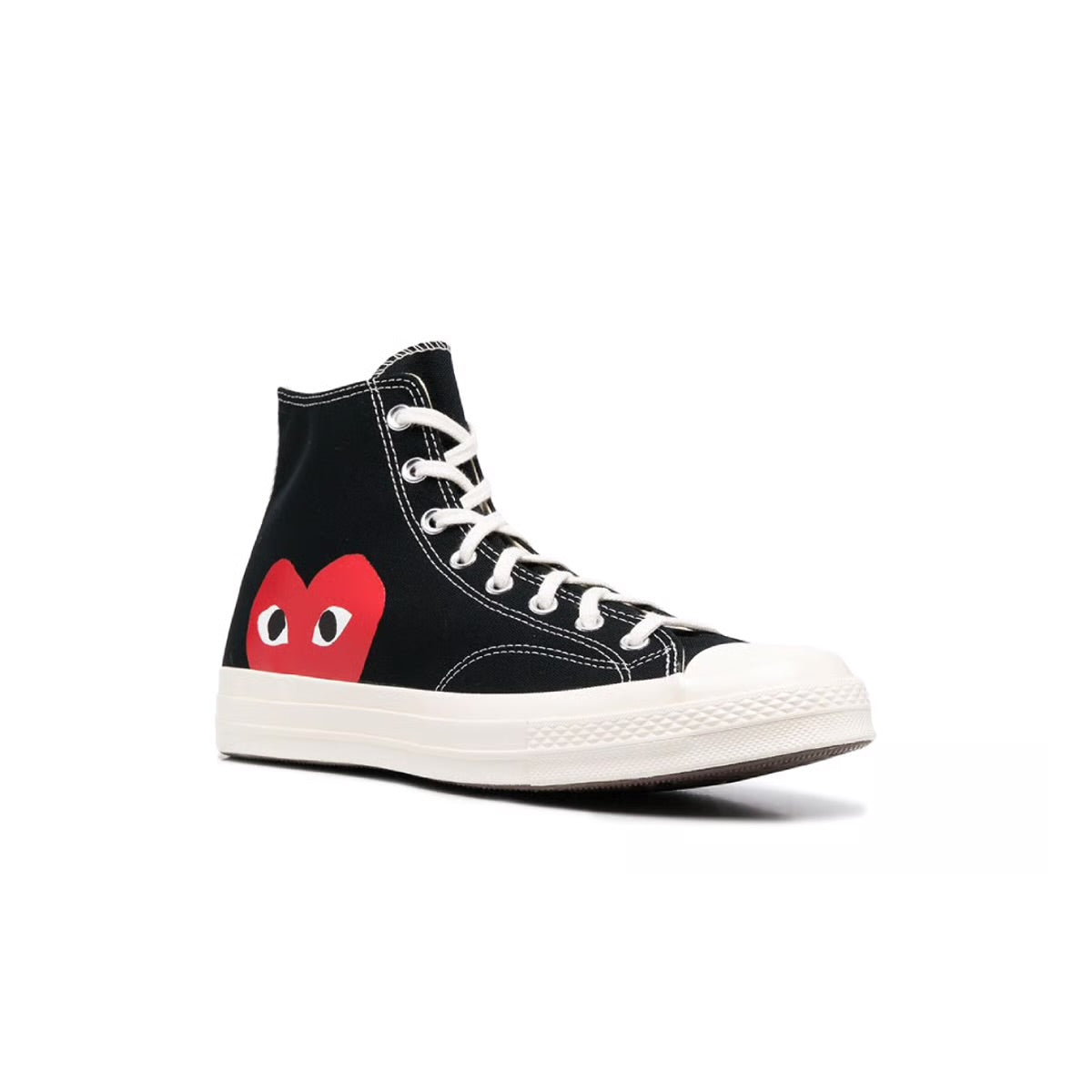 Play x Converse Black Low Sneakers - SNOWKICK’S