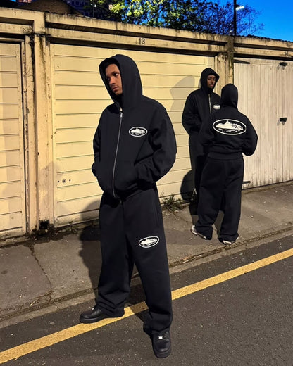 Cortiez Pants - טרנינג שחור קורטיז - SNOWKICK’S