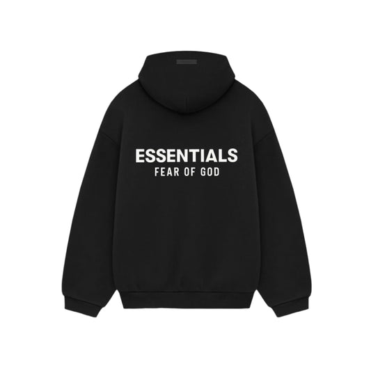 ESSENTIALS Fear Of God Sweatshirt - פוטר שחור - Snowkicks