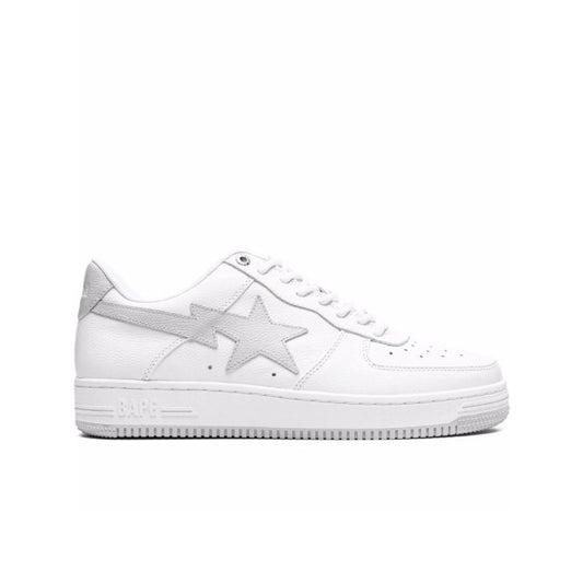 Bape x Jjjjound Bape Sta "White/Grey" sneakers - נעלי בייפ - SNOWKICK’S