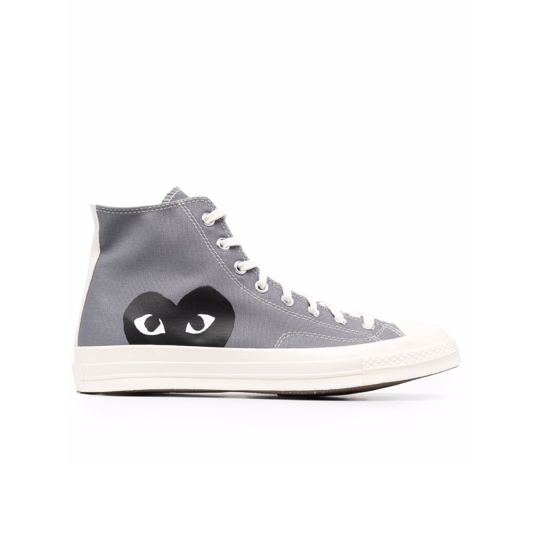 Play x Converse Gray High Sneakers - SNOWKICK’S