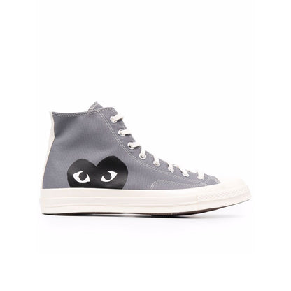 Play x Converse Gray High Sneakers - SNOWKICK’S