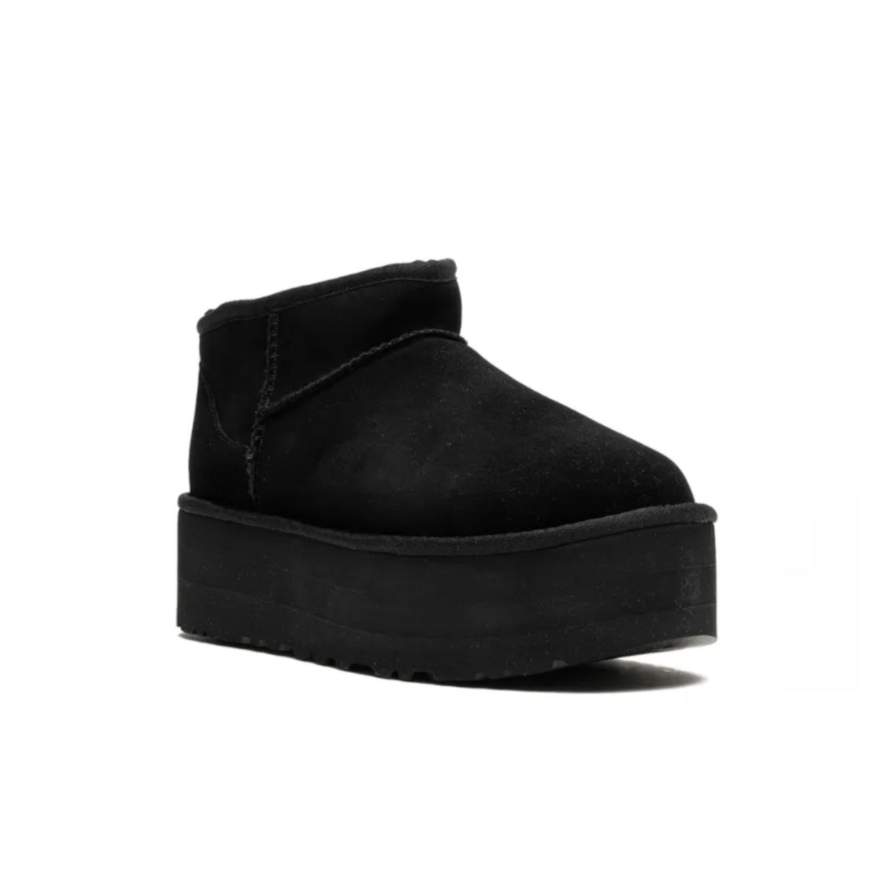 UGG CLASSIC ULTRA MINI PLATFORM BLACK | מגפי אגג
